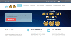 Desktop Screenshot of livkansermerkezi.com